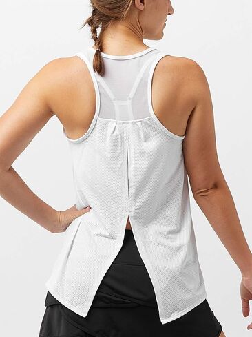 Lucky In Love Core Tie Back Tank - Midnight in Saudi Arabia