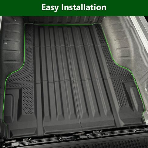 xipoqix Bed Mat Compatible with 2022 2023 2024 Nissan Frontier Truck Mat 5FT Bed TPE Material Cargo Mat Replacement for 2022 2023 2024 Nissan Frontier Accessories in Saudi Arabia