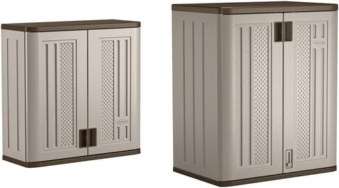 Suncast BMC3000 Cabinet BMC3600 مجموعة تخزين المرآب | طقم خزانة حائط وقاعدة مقاس 30 بوصة in Kuwait