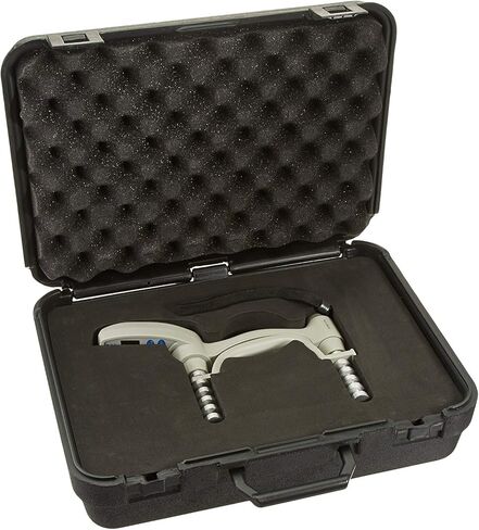 مقياس ديناميكية اليد الرقمي من Jamar Plus، أداة تقييم إلكترونية خفيفة الوزن تقيس PSI، مؤشر القوة القصوى لقياس قوة القبضة، معايرة، بدون سلك، تمرين سهل الضغط وقابل للتعديل in Kuwait