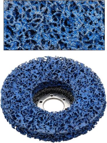 Nakkaa 10 قطعة 4-1/2 "x 7/8" قطاع القرص تجريد عجلة لطاحونة زاوية نظيفة إزالة طلاء الطلاء الصدأ لحام الأكسدة in Saudi Arabia