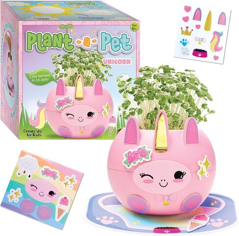 Creativity for Kids Plant-A-Pet: Unicorn, Stocking Stuffers for Kids, Unicorn Gifts for Girls in Saudi Arabia
