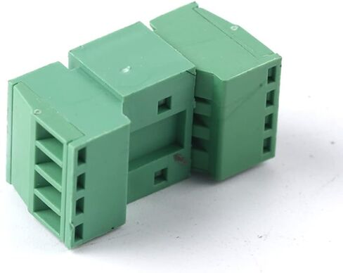 Jienk 5Set 4-Pin 125V 4A 2.54mm 0.1" Pitch PCB Mount Screw Terminal Block Connector for 26-18AWG Cable in Saudi Arabia