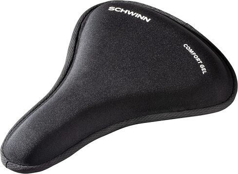 غطاء مقعد Schwinn Comfort Bike Cruiser، بطانة من الإسفنج الذكي، يناسب دراجات Cruiser والسروج الأوسع، 11.8 بوصة طول × 11.6 بوصة عرض in Kuwait