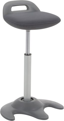 Learniture Sit-to-Stand Active Motion Perch Stool, Black LNT-NES3021BK-SO in Saudi Arabia