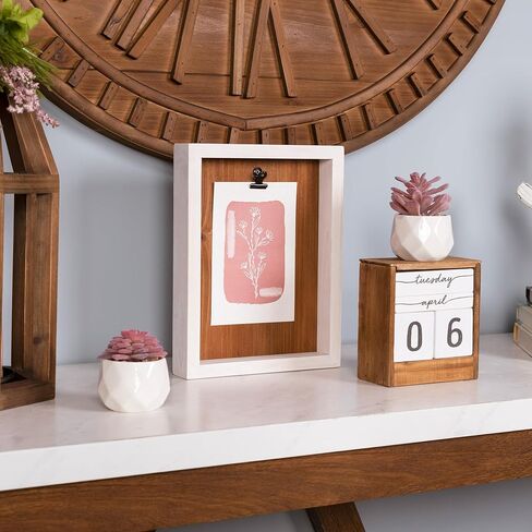 إطار مشبك صور خشبي ريفي وساحر لديكور المنزل من ستراتون in Kuwait