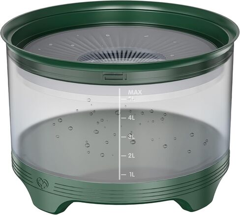 UPSKY 5.5L Dog Water Bowl,186oz Large Capacity No Spill Water Bowl for Dogs, Splash Proof Slow Water Feeder with Heightened Base, Anti-Slip Slow Drinking Pet Water Bowl for Messy Drinkers in Saudi Arabia