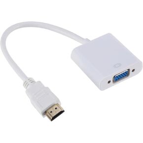 HDMI-Compatible to V/GA Adapter Full HD 1080P Digital to Analog Converter Cable for P;S/4 PC Laptops TV Box to Projector Displayer(Black) in Kuwait