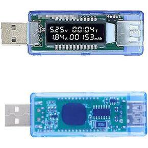 HiLetgo LCD USB الجهد الحالي طبيب شاحن قدرة تستر متر قوة البنك in Kuwait