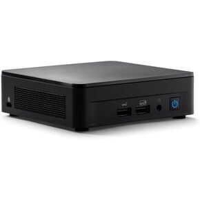 Intel NUC 12 Pro Kit Mini Desktop Intel 12-Core i7-1270P vPro Intel Iris Xe Graphics 16GB DDR4 512GB SSD Thunderbolt 4 Wi-Fi 6E HDMI 2.1 RJ-45 Windows 11 Pro أسود مع ONT 32GB USB in Kuwait