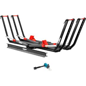 Young Electric Ebike Rack with Ramp 200 lbs 2-Bike Rack Hitch Mount in Kuwait