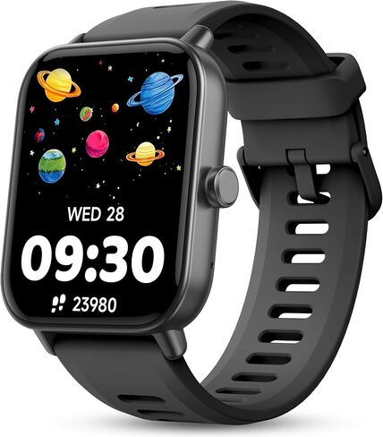 Kids Smart Watch, Kids Watch No Phone Needed Heart Rate & Sleep Tracker, Stress & SpO2 Monitor, 1.8" Fitness Tracker Step Counter, Alarm Clock, Games, Swimming Watch for Boys Girls Teens Aged 5+ in Saudi Arabia
