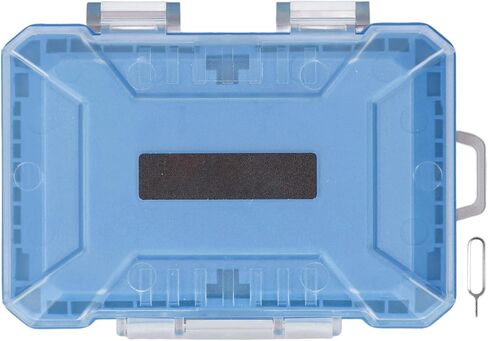VBESTLIFE Memory Card Case, Professional Water Proof and Anti Shock, for 4 x Type B, 4 x Type A, 4 x Storage Card, 12 x Memory Card, 5 x SIM Card (Orange) in Saudi Arabia