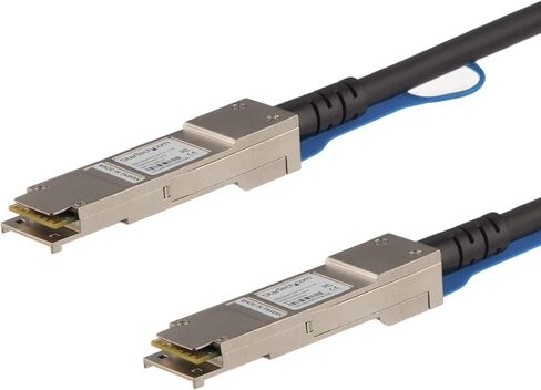 StarTech.com Cisco QSFP-H40G-ACU10M Compatible 10m 40G QSFP+ to QSFP+ DAC Twinax - 40G QSFP+ Copper DAC 40 Gbps Low Power Active Transceiver Module DAC Firepower ASR1000 (QSFPH40GAC10) in Saudi Arabia
