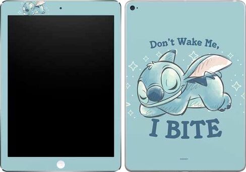 ملصق Skinit للكمبيوتر اللوحي متوافق مع iPad Air 2 - تصميم Disney Lilo and Stitch Pineapple Stitch المرخص رسميًا in Kuwait