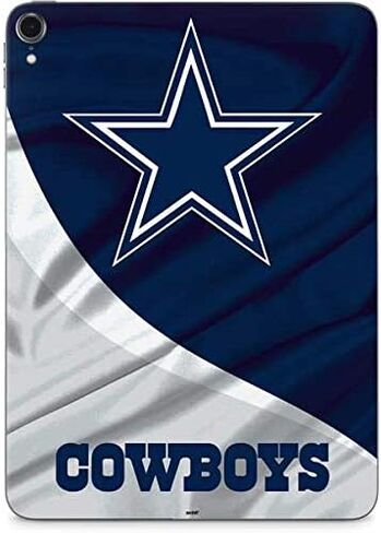 غلاف جهاز لوحي من Skinit متوافق مع iPad Pro 12.9in (2020) - تصميم مرخص رسميًا من NFL Dallas Cowboys in Saudi Arabia