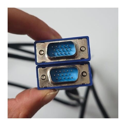 KLUFO كابل VGA عالي التحمل ذكر إلى ذكر SVGA سلك شاشة الكمبيوتر 1080p فيديو BN81-17941A in Kuwait