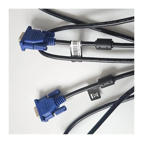 KLUFO كابل VGA عالي التحمل ذكر إلى ذكر SVGA سلك شاشة الكمبيوتر 1080p فيديو BN81-17941A in Kuwait