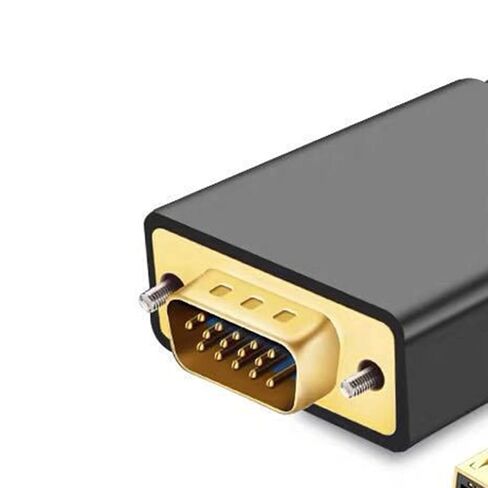 Keenso DP إلى كابل VGA ناقل حركة ثابت عالي الكفاءة لشاشة الكمبيوتر وجهاز العرض 1.8 متر in Saudi Arabia