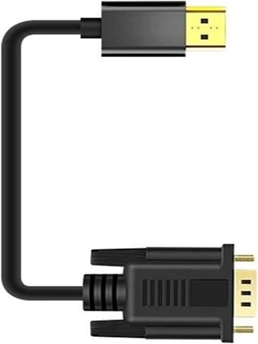 Input to V/GA Output Converter Plated pl-UG Adapter Cable 1080P for Desktop PC TV M>oni>tor Projector Video Cord(3m) in Saudi Arabia
