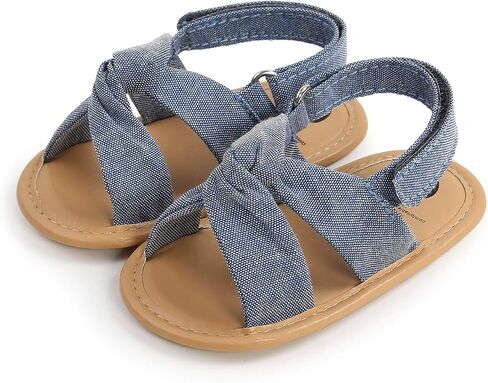 Infant Baby Girls Boys Summer Sandals Premium Unisex Non Slip Rubber Soft Sole Breathable Toddler First Walker Outdoor Beach Shoes in Kuwait