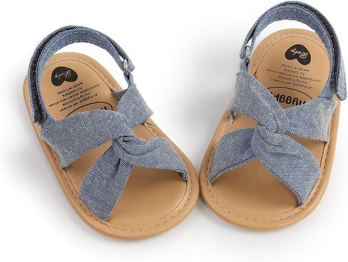 Infant Baby Girls Boys Summer Sandals Premium Unisex Non Slip Rubber Soft Sole Breathable Toddler First Walker Outdoor Beach Shoes in Kuwait