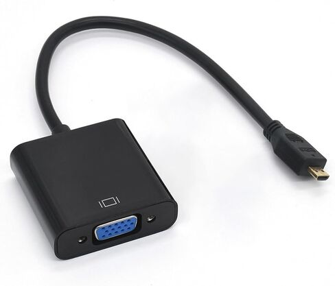 HDMI Input to V/GA Output Connector m;ic/ro HDMI to V/GA Cable Adapter 1080P for Camera PC HDTV P;S/4 Projector TV in Saudi Arabia