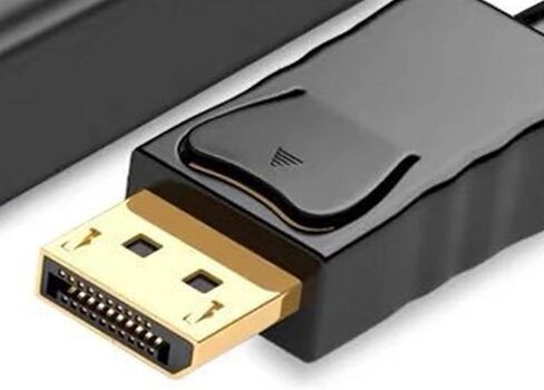 محول Keenso DisplayPort إلى VGA سلكي بدون فقدان ناقل الحركة بكفاءة ثابتة لجهاز عرض شاشة الكمبيوتر 1.8 متر in Saudi Arabia