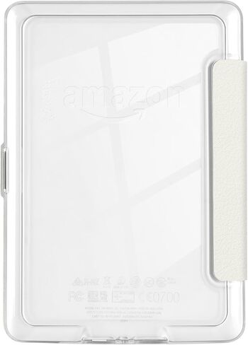 MOROCK Case for 6" Kindle Paperwhite 5th/6th/7th Generation 2012-2017 Released(Model No. EY21 & DP75SDI), Premium Lightweight PU Leather and PC Clear Acrylic Back Cover, Auto Wake/Sleep, Oat Coffee in Kuwait