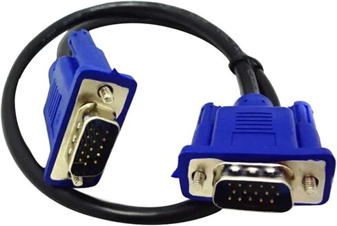 1.5m/3m/5m/10m/15m/20m/25m Male to Male V/GA Extension Cable Cord for PC Computer M>oni>tor Projector(10m) in Saudi Arabia