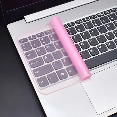Silicone Keyboard Protector for 12-14 in Laptops, Waterproof and Dustproof Cover,Flexible Film, Dustproof Keyboard Film, Flexible Keyboard Protector|Durable Keyboard Film, Easy to Clean in Saudi Arabia