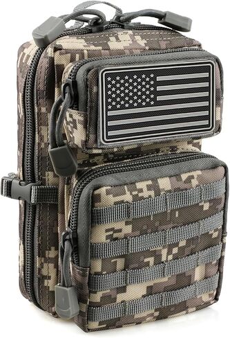 Tactical Molle Utility Pouch, EDC Tool Pouch Tactical Phone Pouches Mini Waist Pouches in Saudi Arabia