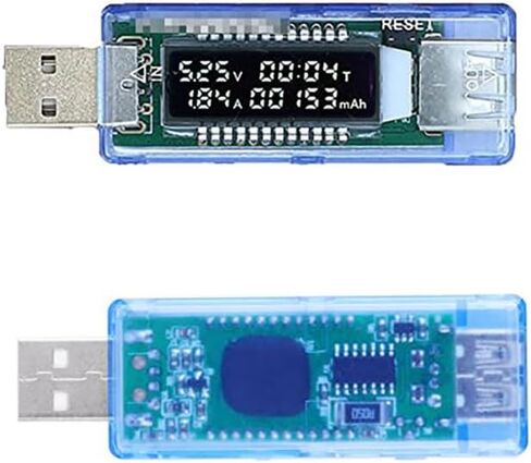 HiLetgo LCD USB الجهد الحالي طبيب شاحن قدرة تستر متر قوة البنك in Kuwait