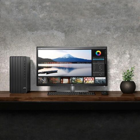 برج الكمبيوتر المكتبي HP 290 G9 للطلاب المنزليين والأعمال، معالج Intel رباعي النواة من الجيل الثالث عشر، ذاكرة الوصول العشوائي DDR4 سعة 16 جيجابايت، SSD PCIe 1 تيرابايت، محول WiFi، RJ-45، HDMI، VGA، كيلو بايت وماوس، Windows 11 Home in Saudi Arabia