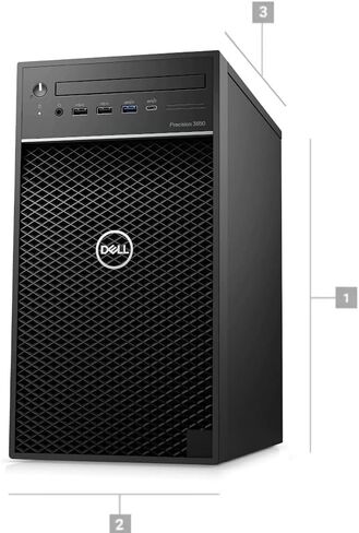 كمبيوتر Dell Precision 3650 Mini Tower - انتل كور i7-11700 2.50 جيجا هرتز، 32 جيجا رام، 512 جيجا اس اس دي - NVIDIA Quadro P2200 - Windows 11 Pro (متجدد) in Saudi Arabia
