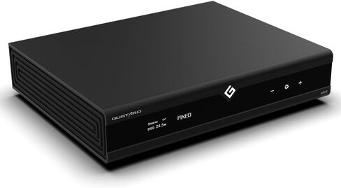 Gustard X26III DAC Network Bridge and Streaming ES9039SPRO X2 Full Balanced HiFi MQA DAC with Remote Control (Black) in Saudi Arabia