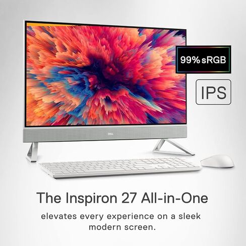 Dell Inspiron 7730 All-in-One Desktop, 27" FHD Touchscreen Display（1920x1080）, Intel Core 7-150U GPU(up to 5.4 GHz), NVIDIA GeForce MX570A GDDR6, Win 11 Pro (32GB RAM, 2TB SSD) in Saudi Arabia