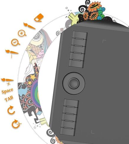 GAOMON M10K PRO Drawing Tablet & GAOMON Two-Finger Glove in Saudi Arabia