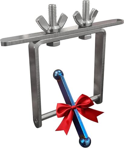Busy Bird | Spinner Bird Toy with Traveling Spinner - 100% Metal, Ultimate Brain Teaser and Mind Game for Medium to Extra Large Birds (Stainless Steel) in Saudi Arabia