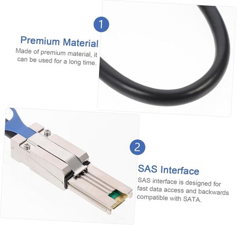 كابل Sff إلى Sff Mini SAS اتصال عالي البيانات لخوادم محطات العمل لمشاريع DIY حتى معدل النقل in Kuwait