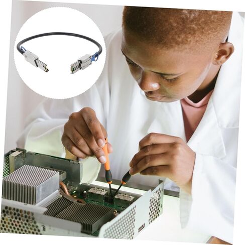 كابل Sff إلى Sff Mini SAS اتصال عالي البيانات لخوادم محطات العمل لمشاريع DIY حتى معدل النقل in Kuwait