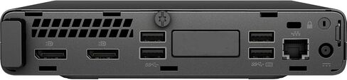 كمبيوتر HP ProDesk 400 G4 Mini Desktop Computer، Intel Core 8th Gen i5-8500T 6 Core، 8 جيجا رام، 256 جيجا SSD، DisplayPort، لوحة مفاتيح وماوس، Windows 11 Pro (متجدد) in Saudi Arabia