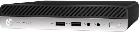 كمبيوتر HP ProDesk 400 G4 Mini Desktop Computer، Intel Core 8th Gen i5-8500T 6 Core، 8 جيجا رام، 256 جيجا SSD، DisplayPort، لوحة مفاتيح وماوس، Windows 11 Pro (متجدد) in Saudi Arabia