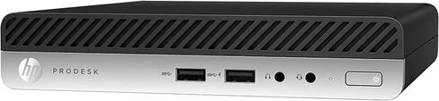 HP ProDesk 400 G3 Mini Tiny Business Desktop Computer, Intel Core i5-8500T, 8GB RAM, 256GB NVMe SSD, WiFi, Bluetooth, DisplayPort, Win11 Pro 64-bit (Renewed) in Saudi Arabia