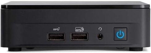 Intel NUC 12 Pro Kit Mini Desktop Intel 12-Core i7-1270P vPro Intel Iris Xe Graphics 16GB DDR4 512GB SSD Thunderbolt 4 Wi-Fi 6E HDMI 2.1 RJ-45 Windows 11 Pro أسود مع ONT 32GB USB in Kuwait