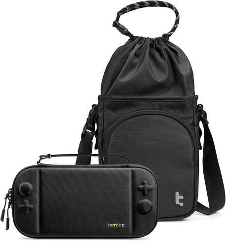 tomtoc G50 Switch 2 JoyCarry Kit -G50 Sling Crossbody Bag and G05S3 Slim Case for Nintendo Switch 2, Protective Travel Carrying Gaming Pouch in Saudi Arabia