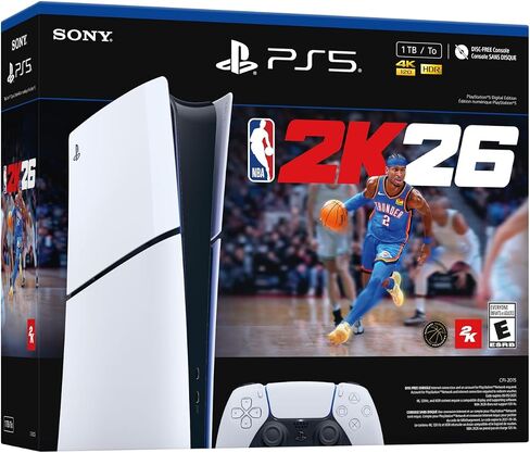 الإصدار الرقمي من PlayStation 5 – حزمة NBA 2K26 (رفيعة) in Saudi Arabia