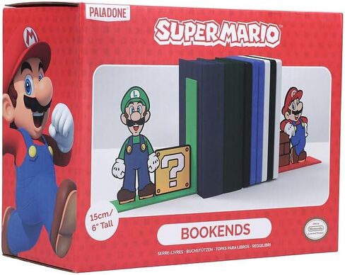 Paladone Super Mario serre-livres Mario et Luigi in Saudi Arabia