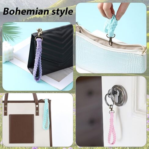 3 Pcs Phone Wrist Strap, CellPhone Lanyard with Tether Tab, Wrist Phone Lanyards, Universal Smartphone Wristlet Keychain for Women Men in Kuwait