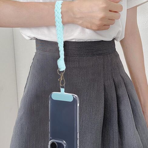 3 Pcs Phone Wrist Strap, CellPhone Lanyard with Tether Tab, Wrist Phone Lanyards, Universal Smartphone Wristlet Keychain for Women Men in Kuwait